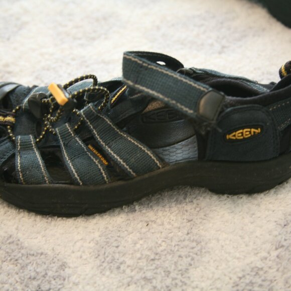 Keen Women's Newport H2 Sandal, Size 6/6.5(23cm toe to heel), Navy Blue - Picture 3 of 3